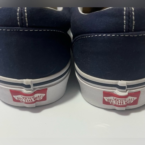 Vans Men's Navy Sneakers, Size 9.5 - Picture 6 of 8